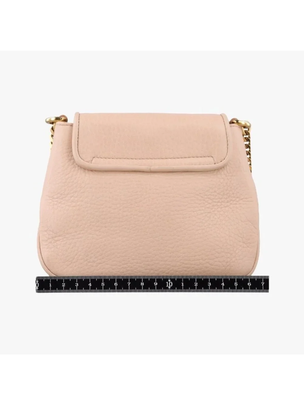 Gucci Double G Gold Pink Leather Shoulder Bag
